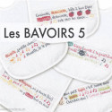 LiliPoints, Grille Naissance - Bavoirs 5 (B041)