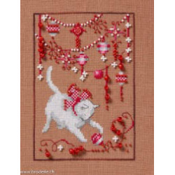 Mirabilia Nora Corbett, grille Red Kitty Christmas (NC362)