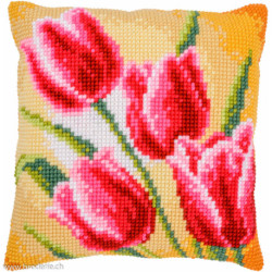 Vervaco, kit coussin Tulipes (PN0204603)