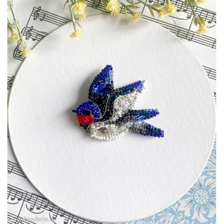 Abris Art, kit perles Décoration -Song of the Swallow (AAD-246)