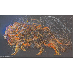 Abris Art, kit perles Golden lion (AAB-742)