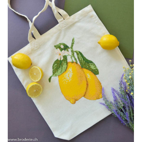 Abris Art, kit sac à broder Yellow Inspiration (AAHB-002)