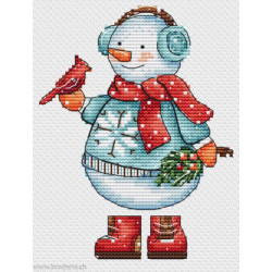 Andriana, kit Snowman with a bird (SANS-80)
