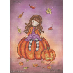 Bothy Threads, kit Gorjuss Pumpkin Perch (BOXG50)