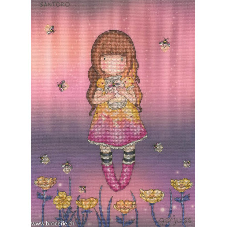 Bothy Threads, kit Gorjuss Pumpkin Perch (BOXG51)