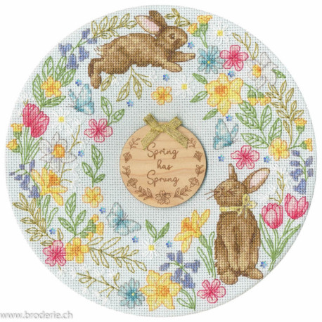 Bothy Threads, kit Spring Wreath (BOXJS4)