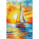 Collection d'Art, kit diamant Sail at sunset (CADE7186)