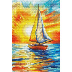 Collection d'Art, kit diamant Sail at sunset (CADE7186)