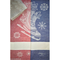 Graziano, Linge de cuisine beige Patinage (CU6514)