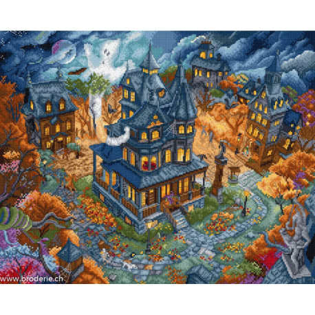LetiStitch, kit Haunted Happenings (SLETIL9967)