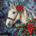 LetiStitch, kit Winter Horse (SLETIL9955)