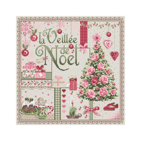 Madame la Fée, grille La veillée de Noël (FEE193)