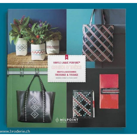 Milpoint, cahier d'idées pour vinyl perforé - tressage et tissage (CMCAH08)