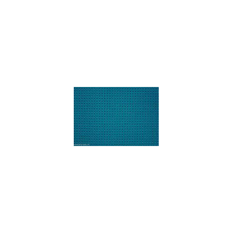 Milpoint, coupon vinyle laqué Bleu turquoise 2.5 points/cm (VINBleu)