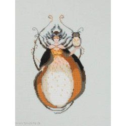 Mirabilia Nora Corbett, grille Daughters Of The Wild - Miss White Owl (NC367)