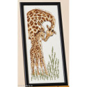 Permin, girafe avec son bébé (PE12-6138)
