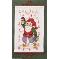 Permin, kit facile calendrier de l'avent Elf with lantern (PE34-5265)