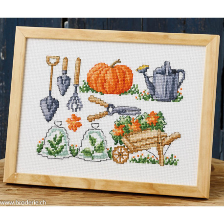 Permin, kit Pumpkin and watering (PE92-6180)