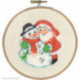 Permin, kit Snowman and Santa Claus (PE13-5287)