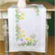Vervaco, kit imprimé chemin de table Fleurs des champs (PN0152859)