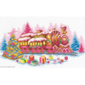 Vervaco, Kit Locomotive Gingerbread (PN0215313)