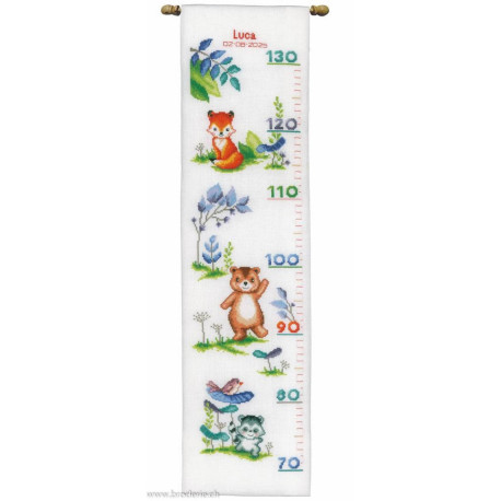 Vervaco, kit toise Animaux (PN0204400)