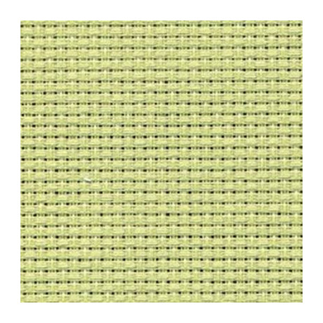 Zweigart, Aïda 3.2 points/cm vert vif (1006-6140)