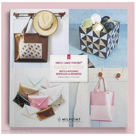 Milpoint, cahier d'idées pour vinyl perforé - dentelle et découpe (CMCAH05)