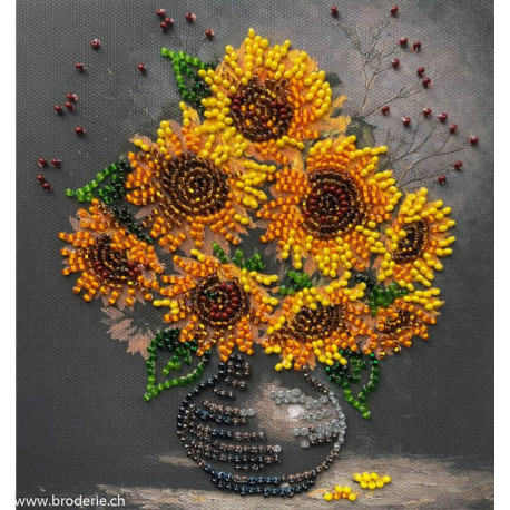 Abris Art, kit perles Homely sunflowers (AAM-269)