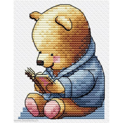 Andriana, kit Bookmark. Teddy Bear (SANZ-74)