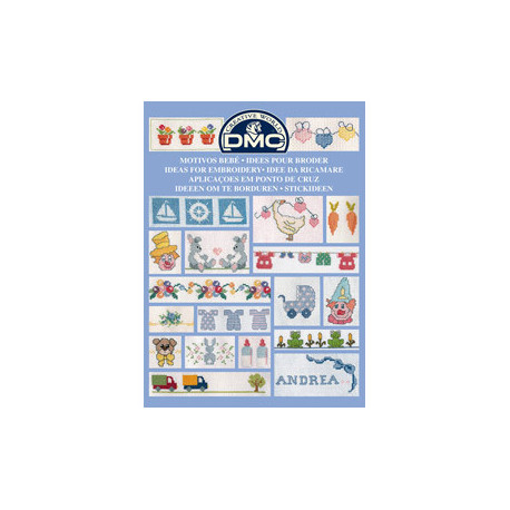 DMC, catalogue idées pour broder - bébé (DMC12914)