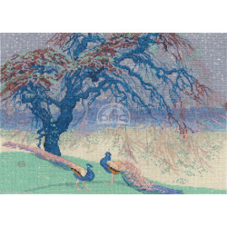DMC, kit British Museum William Giles Paons au printemps (DMC-BL1147)