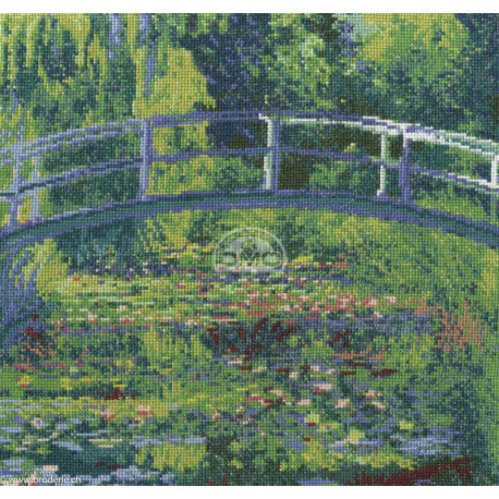 DMC, kit National Gallery le bassin aux nymphéas (DMC-BL1111)