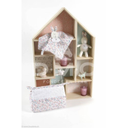 DMC, trousse de toilette à petite fleurs Folk (DMC-RS2647)