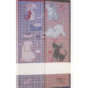 Graziano, Linge de cuisine Chiens bleu et rose foncé (CU6181)