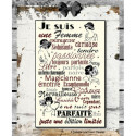 Isabelle Vautier, grille je suis une femme .... (BDN37)