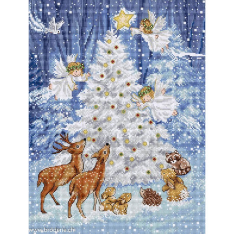 LetiStitch, kit Angel in Wood (SLETIL9921)