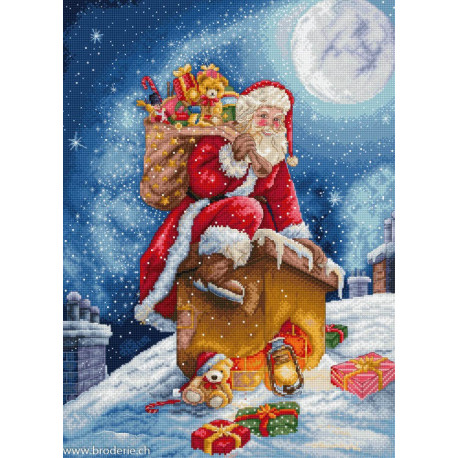 LetiStitch, kit Santa’s Secret Stop (SLETIL9964)