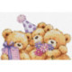 Luca-S, kit Three Party Bears (LUCASB1411)