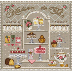 Madame la Fée, grille Maison de Thé (FEE120)