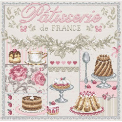 Madame la Fée, grille Patisseries de France (FEE146)