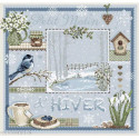 Madame la Fée, grille Petit matin d'hiver (FEE188)