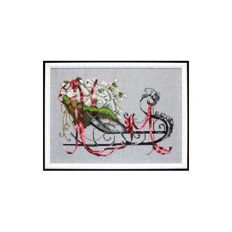 Mirabilia Nora Corbett, grille Santa's Sleigh (NC122)