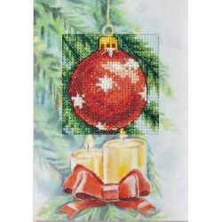 Orchidea, kit Carte de voeux Boule de Noël (OR6244)